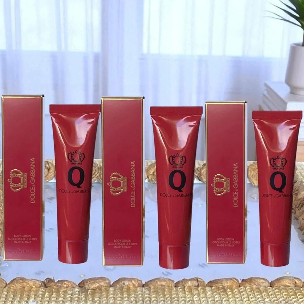 5x Dolce & Gabbana Q scented 25ml/0.84 fl oz Body Lotion set of 5 -New
